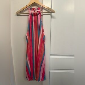 Pink Lily Colorful Strappy Dress